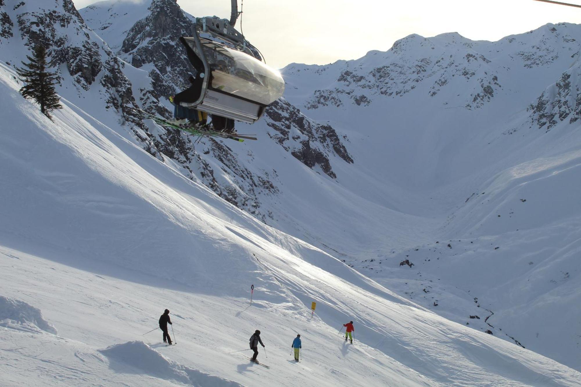 Pluenggas Chalets Gaschurn Bagian luar foto